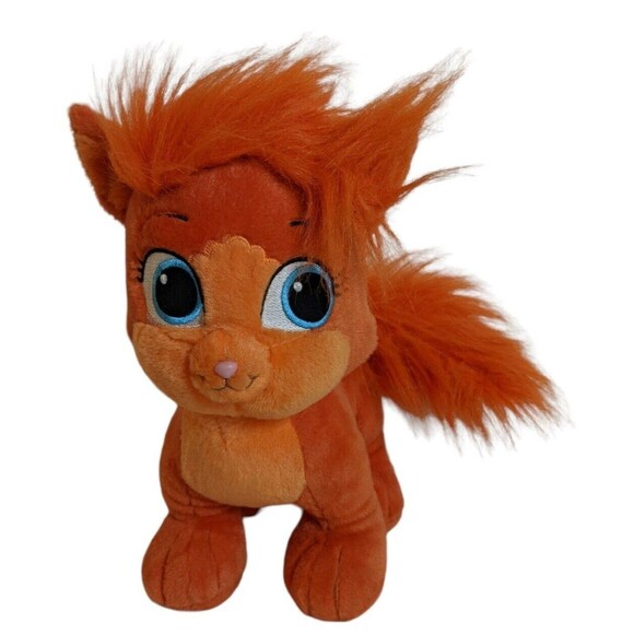 Build A Bear Treasure Cat Orange Disney Princess Ariel Palace Pets Plush BABW - Picture 1 of 7